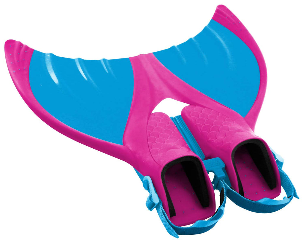 Body Glove Unisex Teen Pnk/Blu Travel Foldable Monofins, Pnk/Blu, Kids Foldable Us