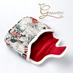 Gooaction Golf Club Mallet Putter Cover Magnetic Closure Red British England Uk Flag Pattern Synthetic Leather Creative Golf Put