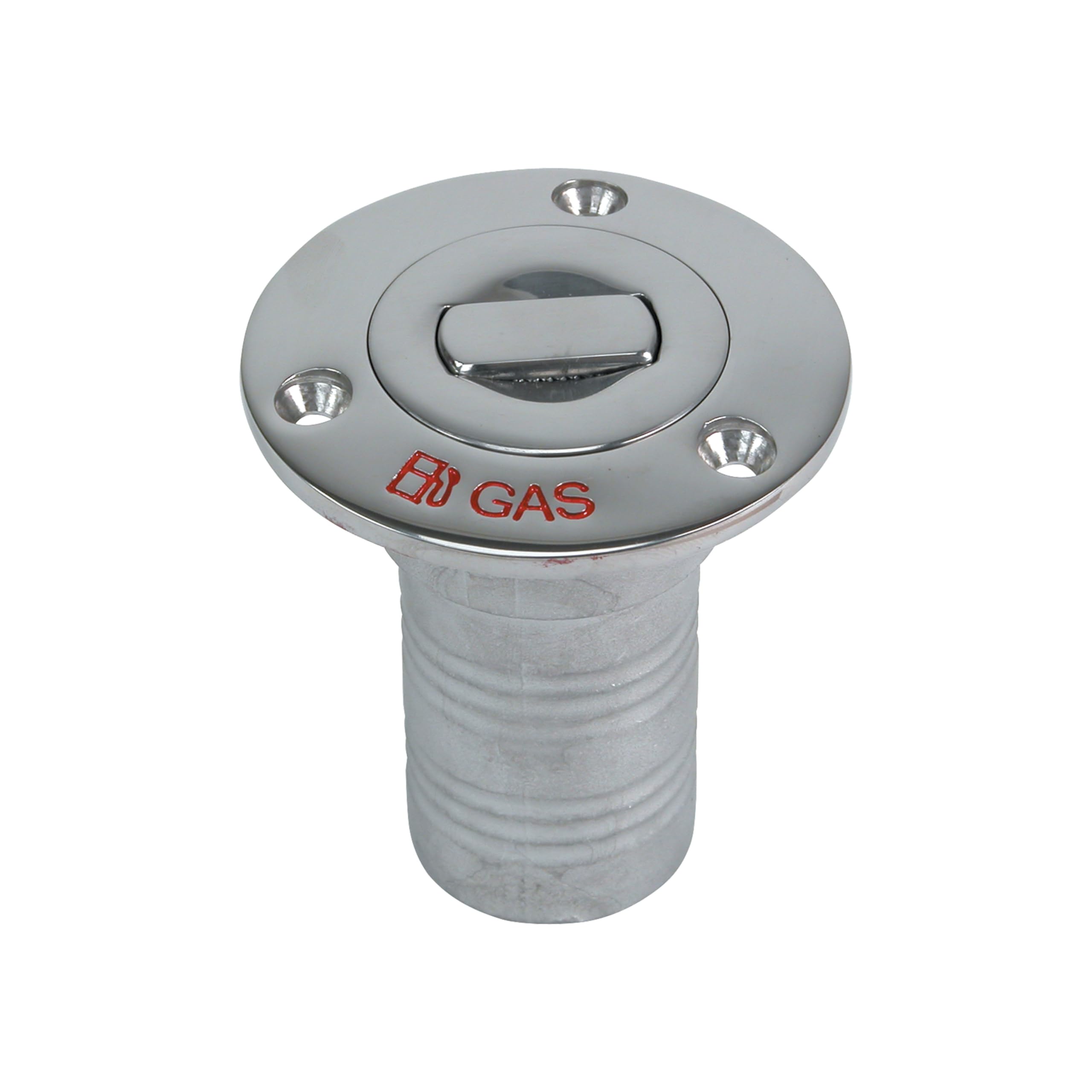 Whitecap 6993Cblue Stainless Steel Push-Up Deck Fill - 1-1/2'' Hose