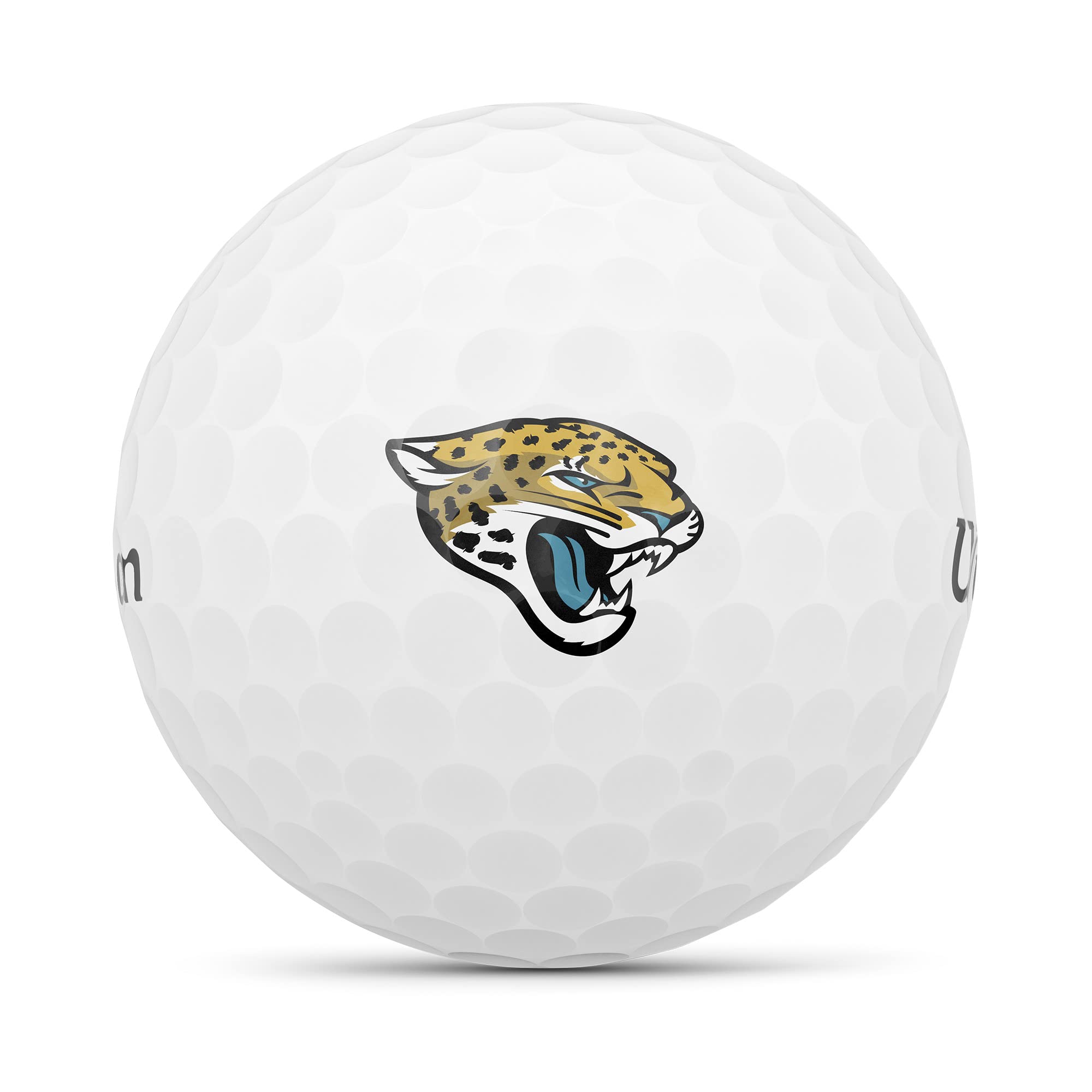 Wilson Staff 2023 Duo Soft Nfl Golf Balls - 12 Balls, White, Jacksonville Jaguars