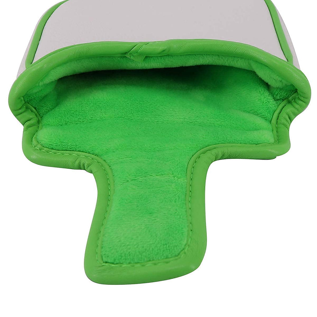 Golf Square Heel Shaft Mallet Putter Cover Headcover Dont Fit Stainless Putter Club Protector For Large Taylormade Scotty Camero