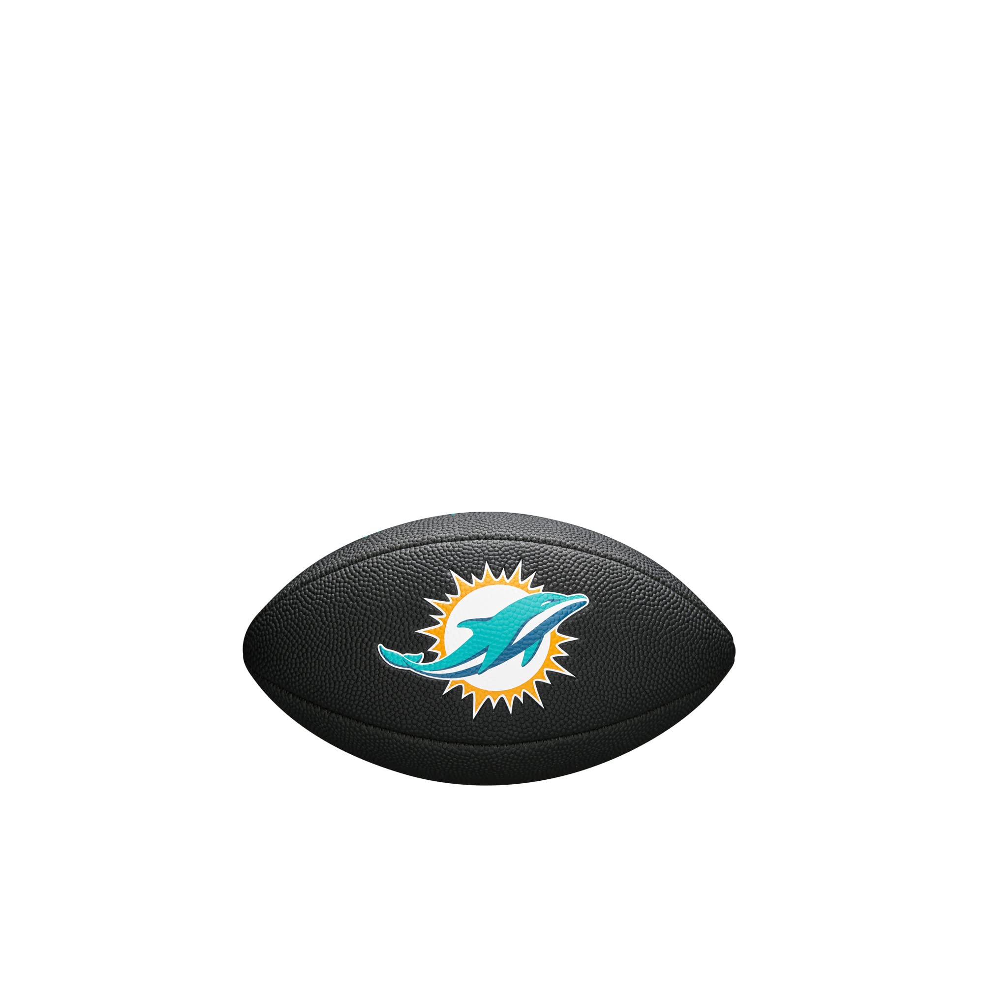 Wilson Sporting Goods Nfl Miami Dolphins Team Logo Football , Black, Mini Size