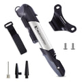Velochampion Alloy Mini Bike Pump Suitable For Presta, Schrader And Dunlop - Portable, Compact, Durable And Easy To Use (Alloy 9