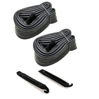 Sck 2 Pack 26 Inch Bike Tubes Plus 2 Tire Levers, 26X1.75/1.95/2.10/2.125 Schrader Valve Mtb Bike Inner Tubes