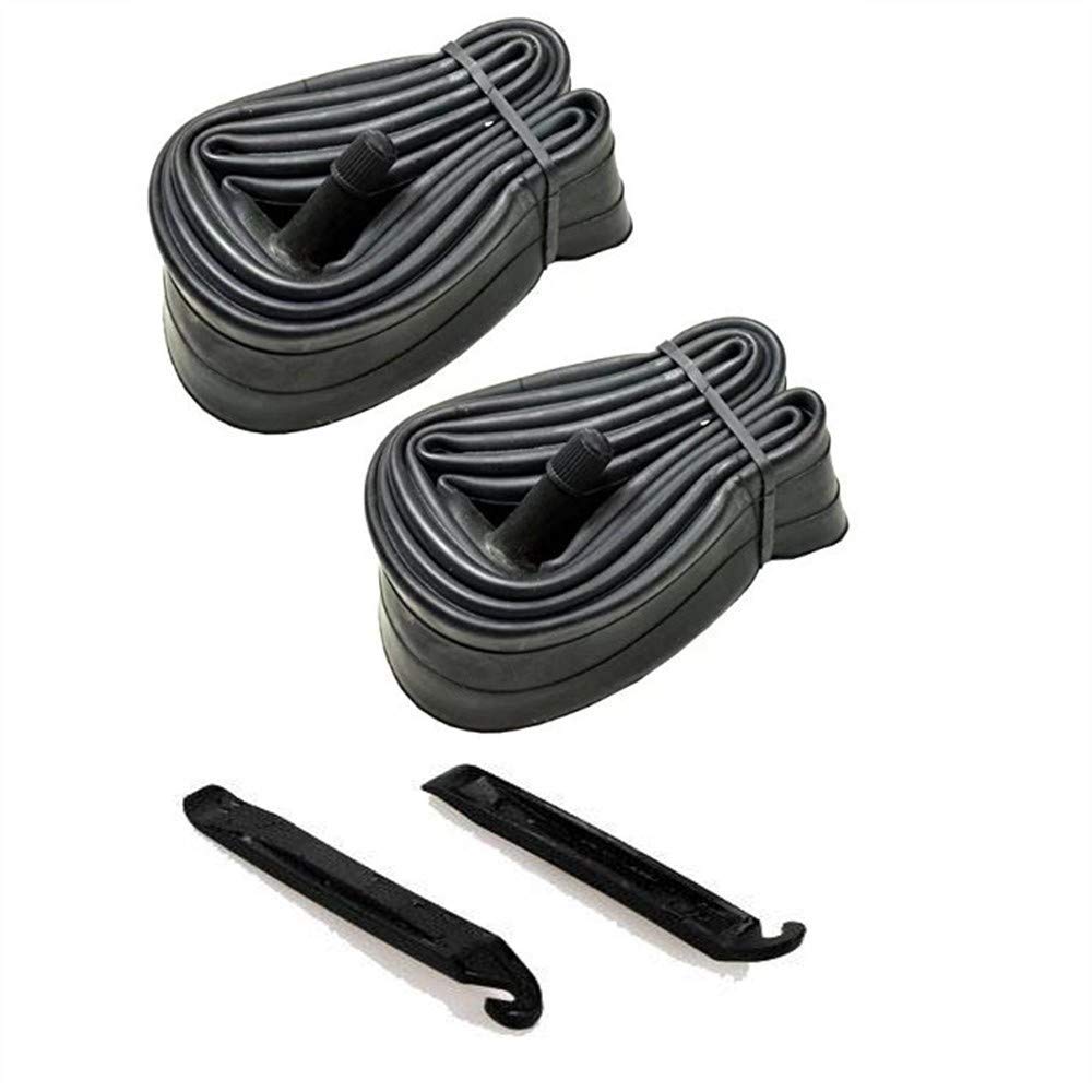 Sck 2 Pack 26 Inch Bike Tubes Plus 2 Tire Levers, 26X1.75/1.95/2.10/2.125 Schrader Valve Mtb Bike Inner Tubes