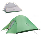 Naturehike Cloud Up Free Standing 2 Person Backpacking Tent Ultralight Nylon Double Layer Camping Tents For Two Person (210T Pol