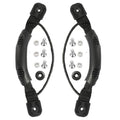 Anndason 2 Pcs Black Kayak Canoe Boat Side Mount Carry Handles/Paddle Park Kayak Handles And Hardwares