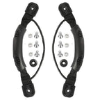 Anndason 2 Pcs Black Kayak Canoe Boat Side Mount Carry Handles/Paddle Park Kayak Handles And Hardwares