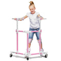 GanFindX Folding Skater Aid for Kids Roller Skating, Aluminum Roller Skate Trainer for Children Toddler Adjustable Height Traini