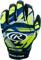 Rawlings Remix T-Ball/Coach Pitch Batting Gloves | Boys & Girls Size Youth Xs | Neon Green