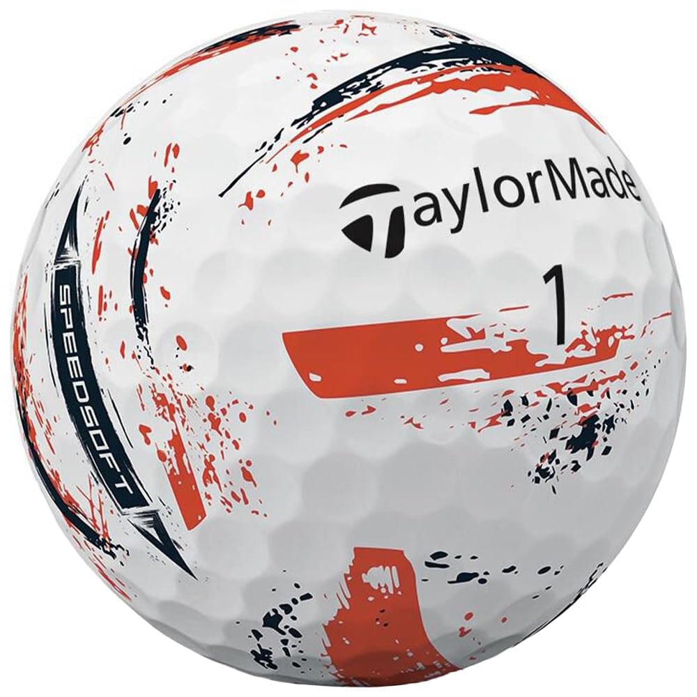 TaylorMade Golf Speed Soft Ink NFL Chicago Bears Dozen