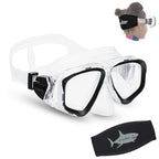 Junior Snorkeling Goggles Kids Swim Mask Swimming Gear Scuba Diving Mask For Outdoor Recreation Snorkel Mask (Black)