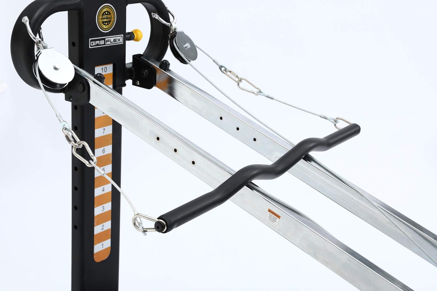 Gr8Flex Ez Curl Bar - Heavy Weight Training Accessory Designed To Fit On Total Trainer, Bowflex, And Home Fitness Gym Equipments