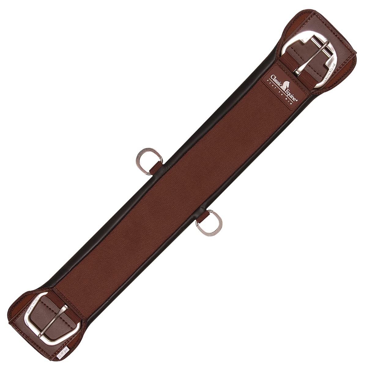 Equine Classic Feather Flex Straight Cinch, Color: Brown, Size: 36 (FFSCBR36)