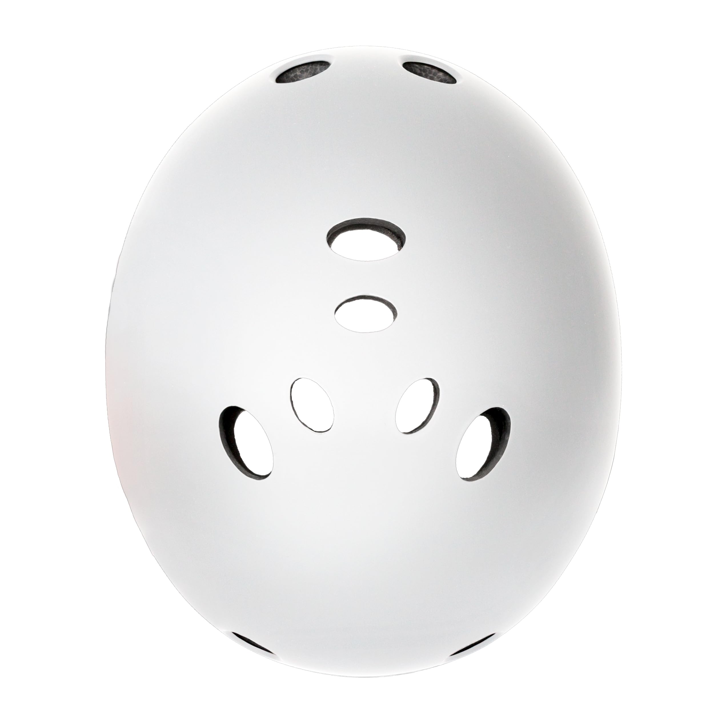 Triple Eight The Certified Sweatsaver Helmet For Skateboarding, Bmx, And Roller Skating, White Rubber, X-Large/Xx-Large