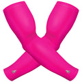 Pink Sun Sleeves For Sun Protection - Athletic Compression Sports Sleeve For Football Baseball Basketball Golf Running Cycling -