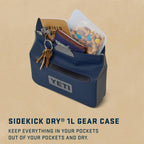 YETI Sidekick Dry 1L Gear Case, Charcoal