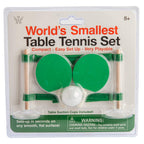 Worlds Smallest Table Tennis Set