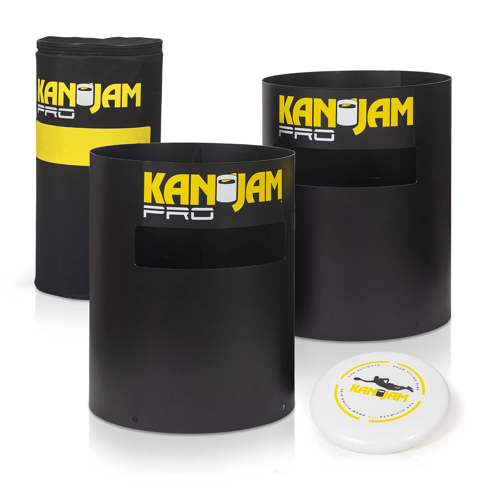 Kan Jam Pro Set Disc Throwing Game, American Made - Perfect For Outdoors, Beach, Backyard, Tailgates, Indoors And Outdoors