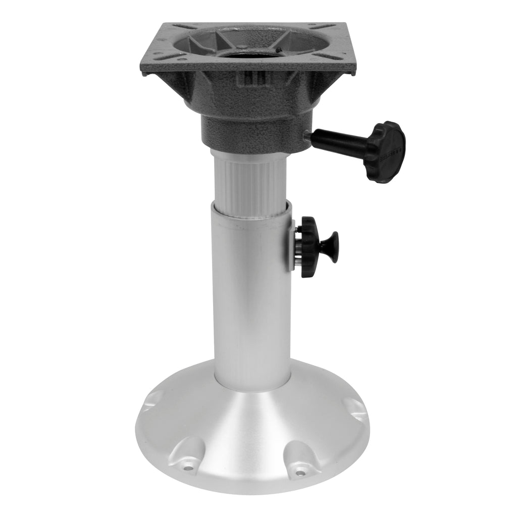 Wise 8Wp21-18S Boat Seat Pedestal, Adjustable Height From 12'' To 18'', With Standard Seat Mount