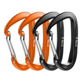 B-Mardi Lightweight Heavy Duty Locking Carabiner Clips-12Kn (2697 Lbs) Caribiniers For Hammocks,Keychain & Utility