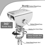 Eapele Heavy Bag Hangers Brackets For Wood Beam 360       Swivel