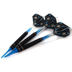 Cuesoul 16 Grams Soft Tip Darts Set With Dart Case - Brass Barrels