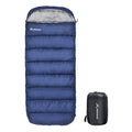 Bisinna Xxl Sleeping Bag(90.55X39.37) For Big And Tall Adults,3-4 Seasons Plus Size Warm And Comfortable Waterproof Lightweight