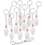 Rhode Island Novelty 3 Inch Bowling Pin Key Chains One Dozen