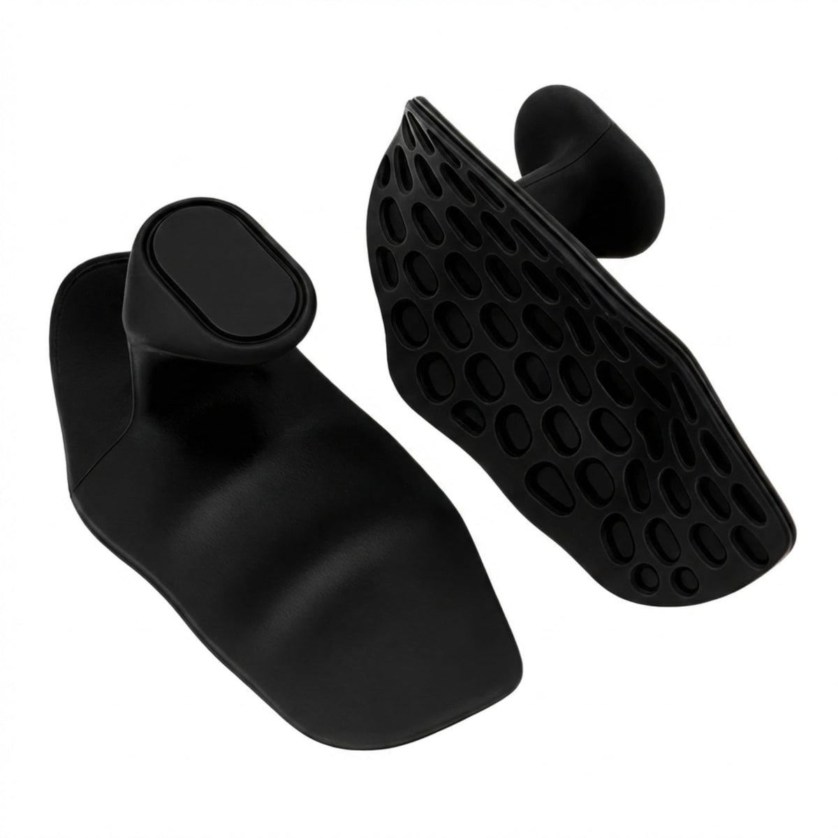 Lakshiya Rubber Gym Grips Fingerless Workout Grips  Ergonomic Hand Protection For Weight Lifting, PullUps, Cross Training, Str
