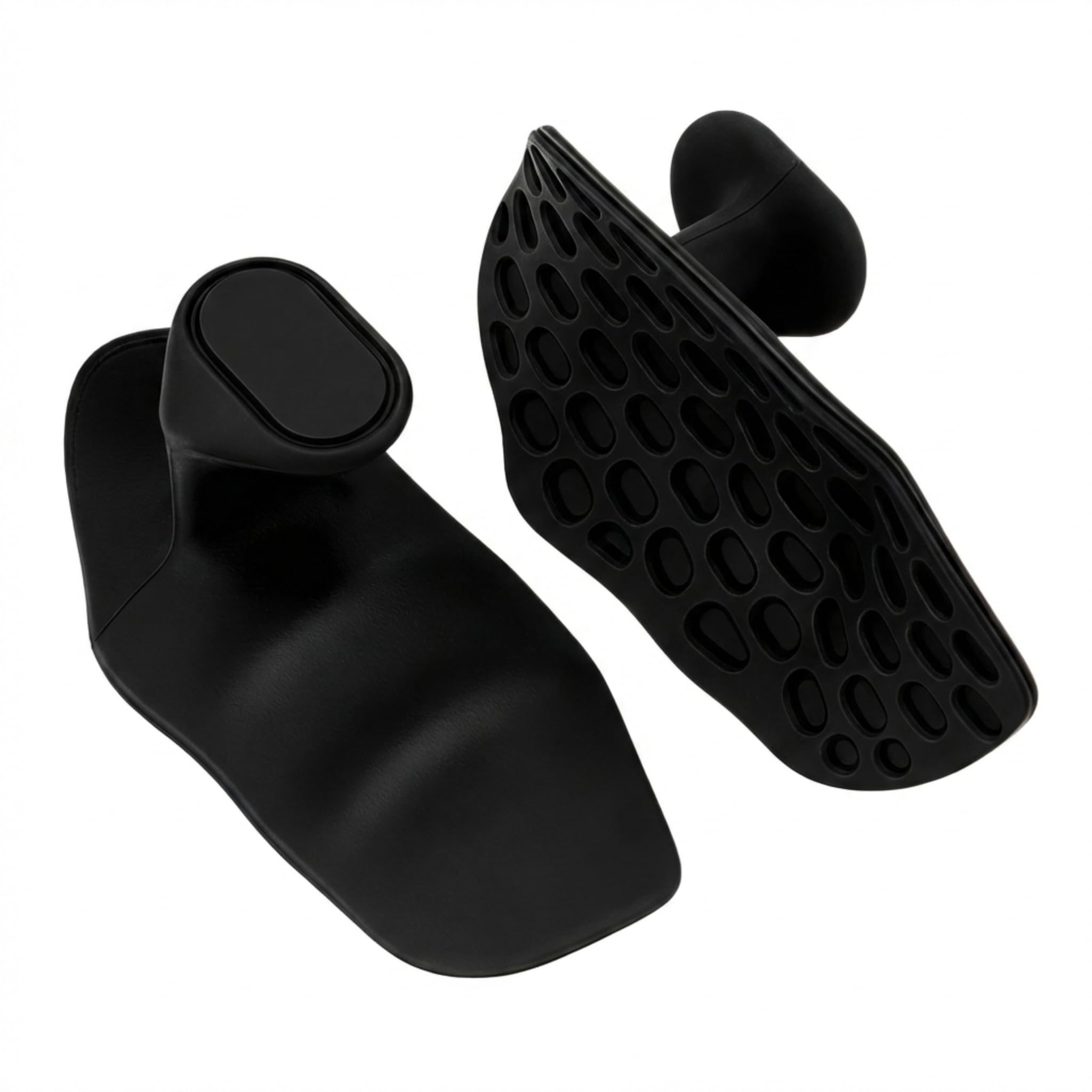 D&d Shopzen Fingerless Rubber Gym Grips | Palm Protection Workout Gloves for Weightlifting, PullUps, Deadlifts & Crossfit | Ant