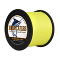 Hercules Braided Fishing Line 1500M 1640Yds 10Lbs-200Lbs Pe Superline 8 Strands (Fluorescent Yellow 70Lb/31.8Kg 0.44Mm)