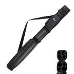 Gse 2X2 Deluxe Hard Billiard Pool Cue Stick Carrying Case, Billiard Cue Case, Billiards Accessories (Square - Black)