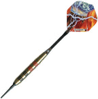 Elkadart Storm Soft Tip Darts With Storage/Travel Case, Black/Red Rings, 18 Grams
