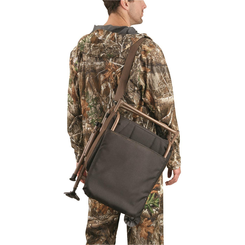 Guide Gear Huntrite 360 Swivel Hunting Blind Chair, 300 Pound Capacity, Folding, Lightweight, Portable, Padded Cushion Hunting S