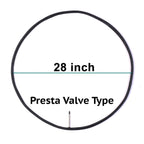 (6-Pack 700X20-25C Road Bike Replacement Inner Tubes Presta Valve 42Mm For Road Bikes With Tire Size Of 700C X 20, 23, And 25 (6