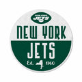 Rico Industries Nfl New York Jets Classic Shape Cut Pennant - Home And Living Room D  Cor - Soft Felt Ez To Hang , 18X0.10X18
