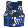 Full Throttle Youth Nylon Life Jacket, Blue