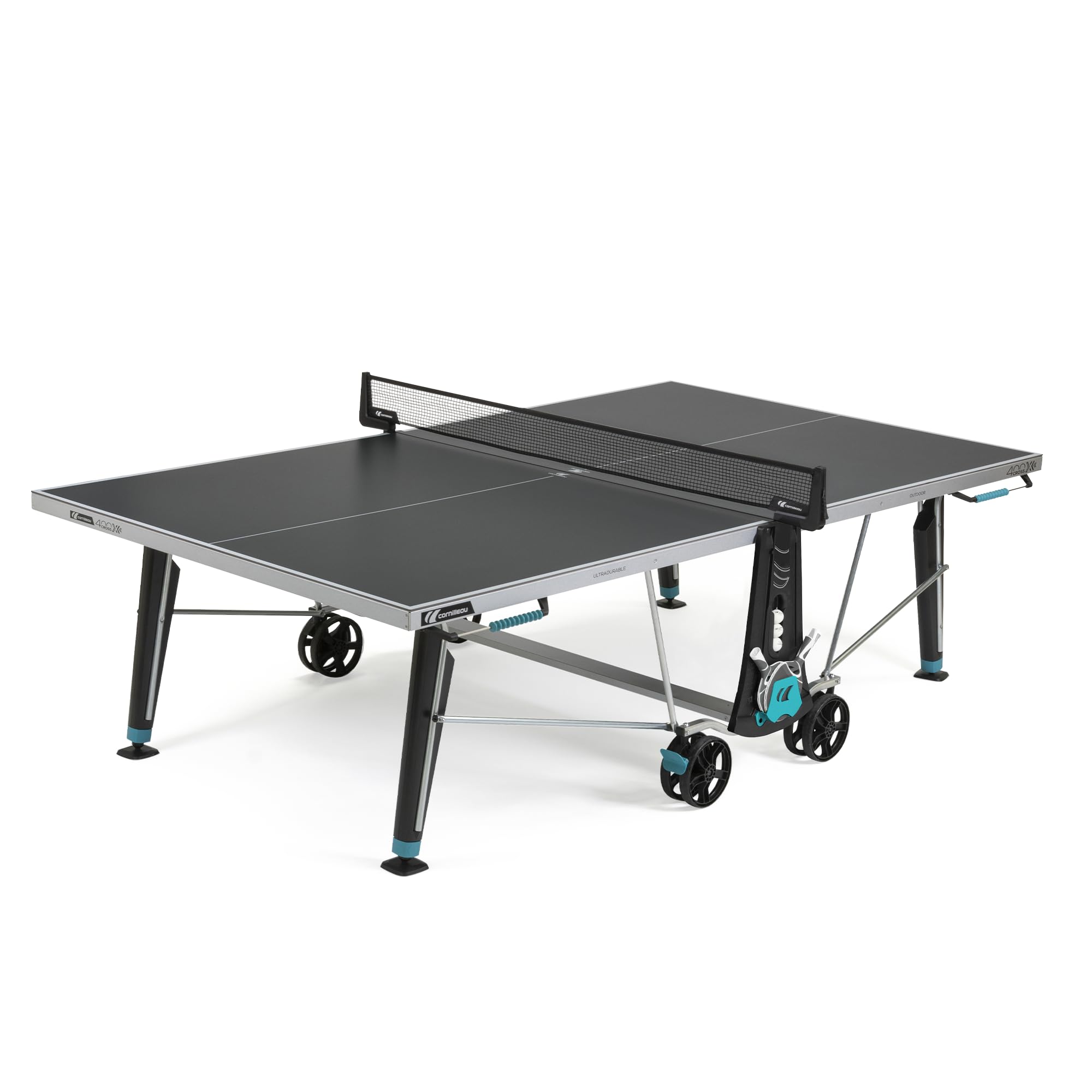 400X Outdoor Table Tennis Table (Grey)