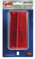 Grote Perlux 401325 Rectg Stk-On Reflector-Red-Pr