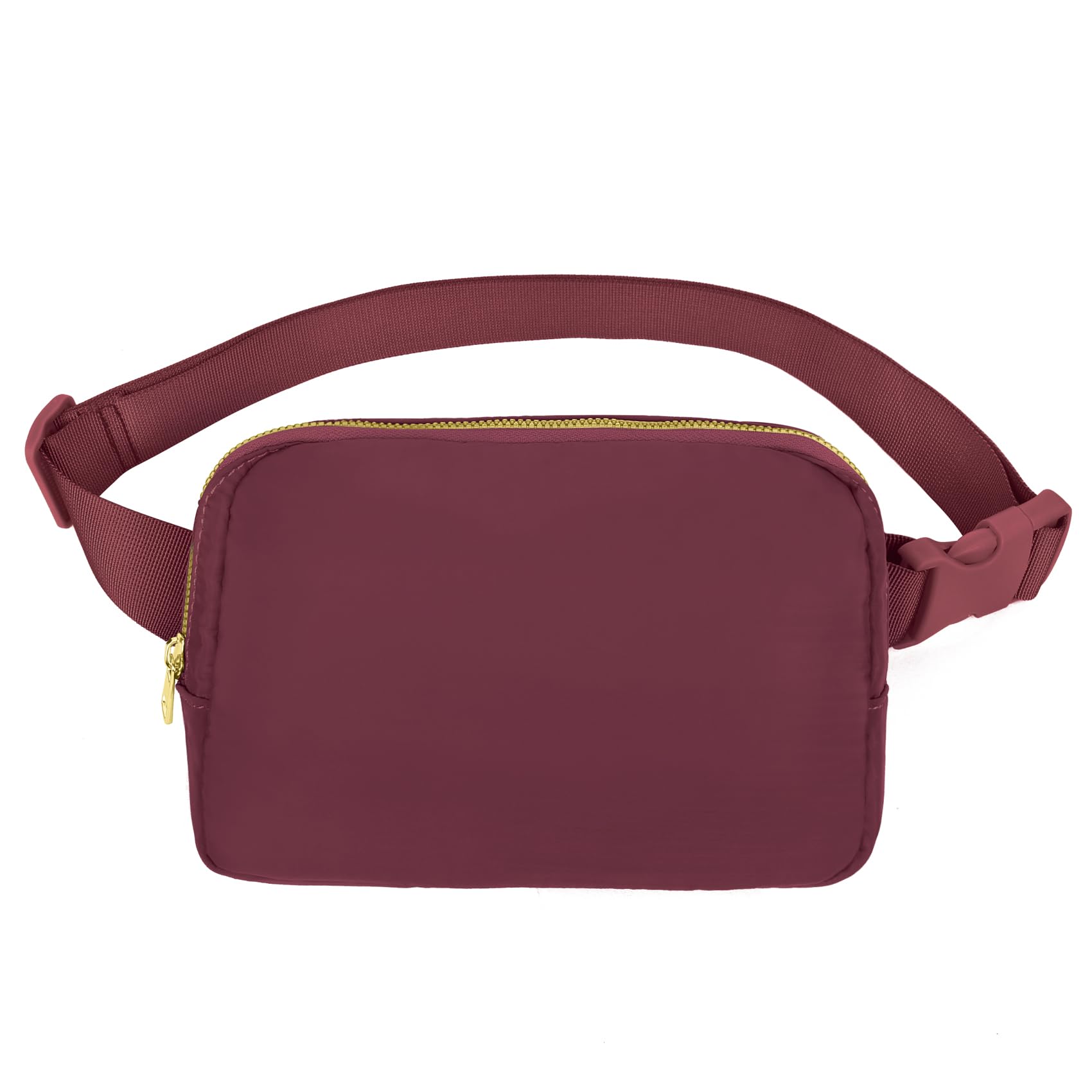 Vorolo Fanny Pack Christmas Gift For Women And Men Crossbody Bag Belt Bag Bum Bag With Adjustable Strap For Sportswine Red