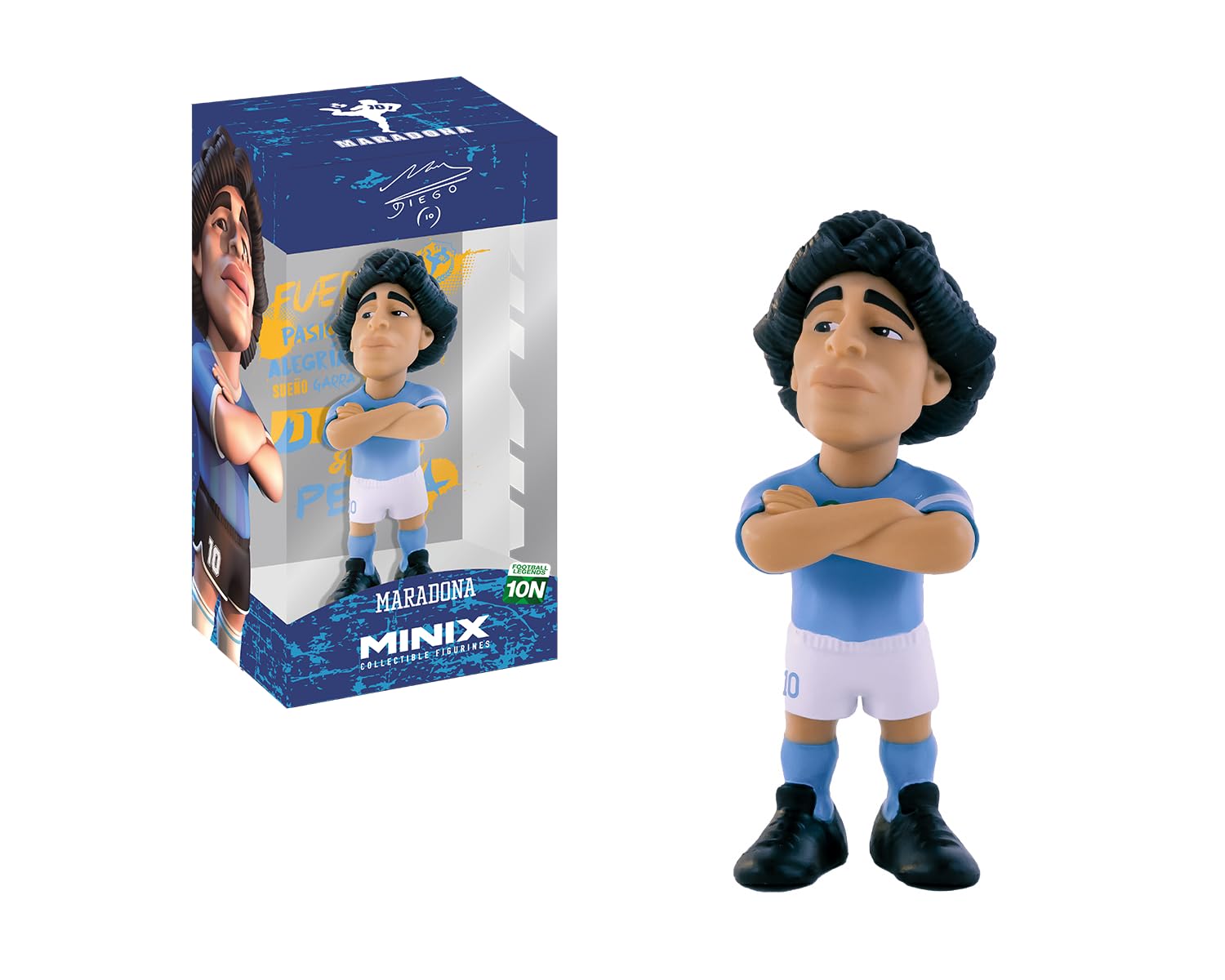 Minix - Diego Armando Maradona SSC Napoli Figure, 12cm
