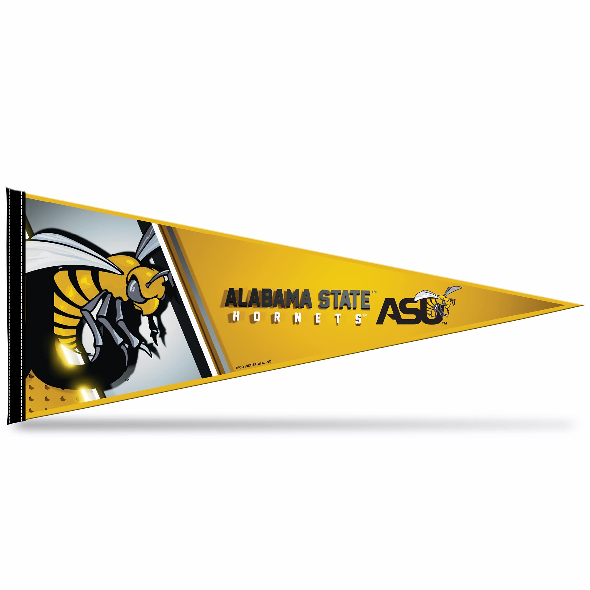 Rico Industries Ncaa Alabama State Hornets Primary 12'' X 30'' Felt Wall D  Cor Pennant - Great For Home/Bed Room/Man Cave D  Co