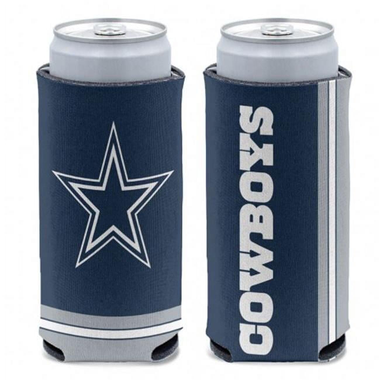 Wincraft NFL Dallas Cowboys Slim Can Cooler, Team Colors, One Size