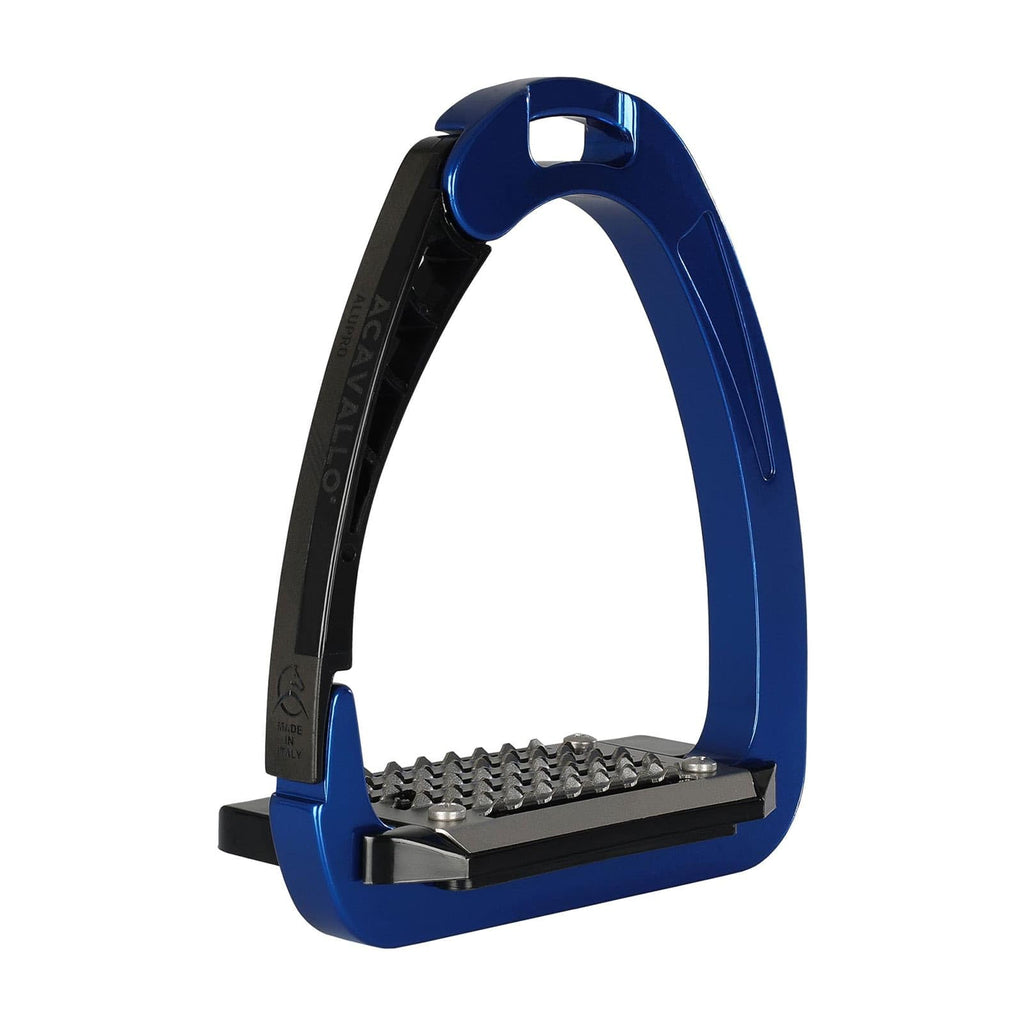 Acavallo Arena Alupro Safety Stirrup, One Size, 12Cm, Blue
