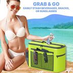 Skywin Kayak Cooler Behind Seat - Waterproof Kayak Seat Back Cooler For Kayaks - Compatible With Lawn-Chair Style Seats, Kayak A