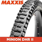 Maxxis Minion Dhr Ii Tire - 24 X 2.3, Clincher, Folding, Black, Dual