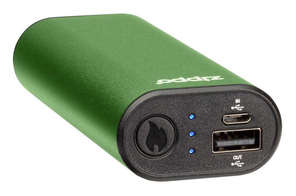Zippo Green Heatbank 6 Rechargeable Hand Warmer