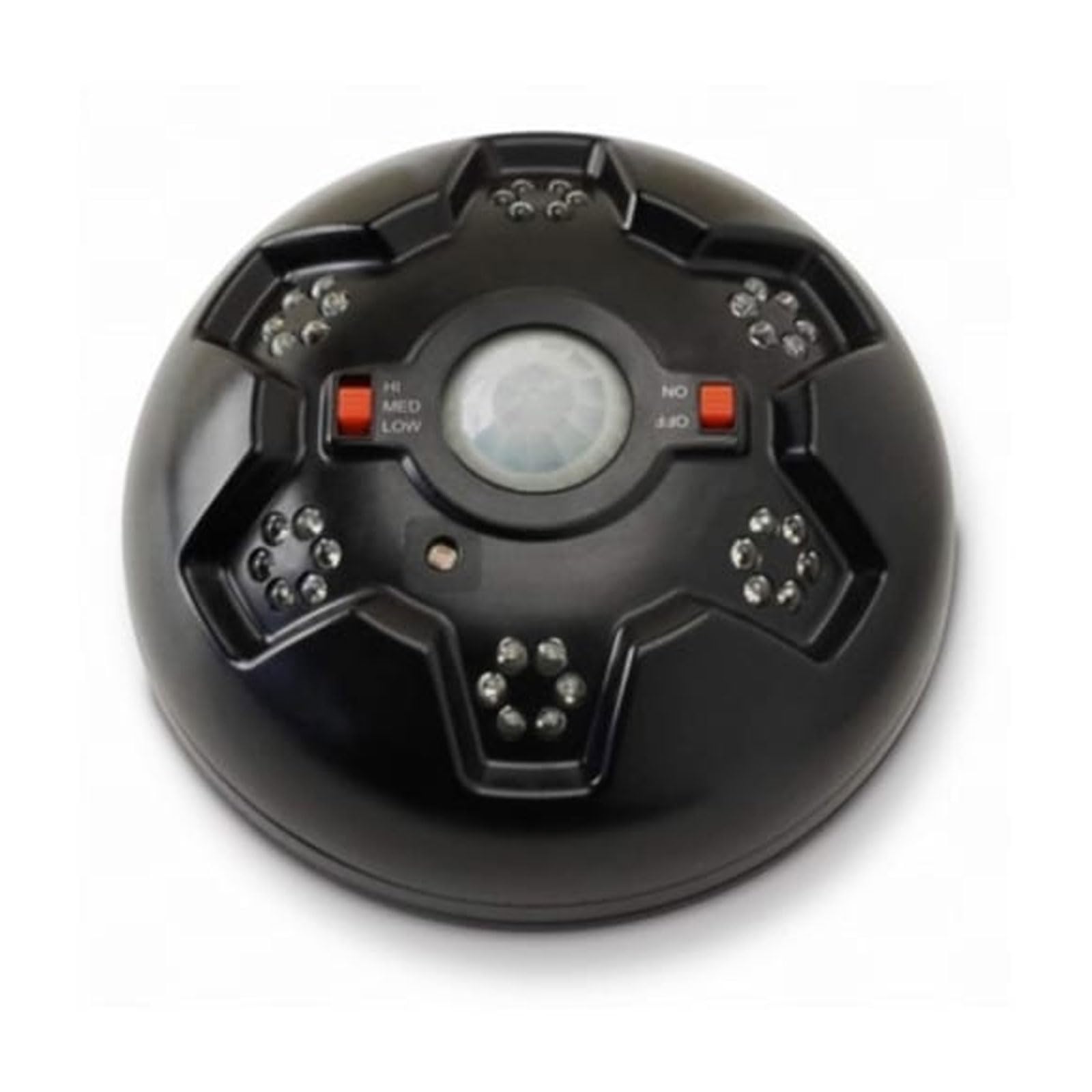American Hunter Swine Shine Durable Weather Resistant 36 Green Led Hog Light With Motion Sensor For Game Feeders Mounting Hardwa