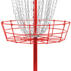 Remix Deluxe Practice Basket For Disc Golf - Red